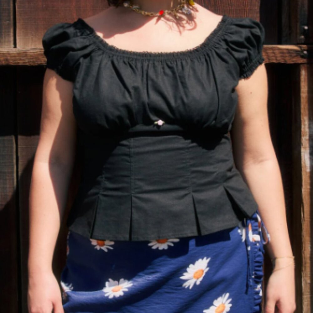 Pat Top Lisa Says Gah BLACK - Picture 2 of 5